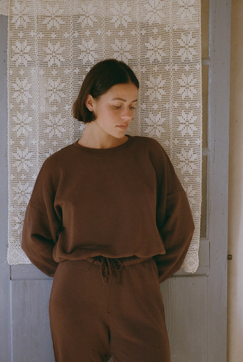 Junko Sweatshirt - Brown