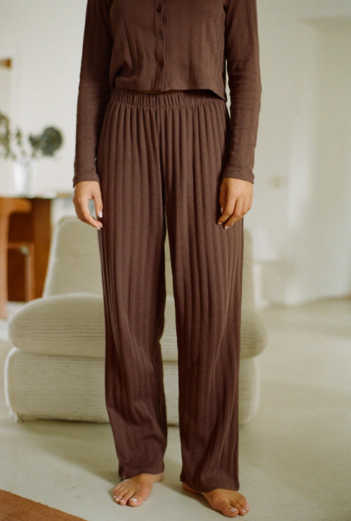 Pantalon Maud - Marron