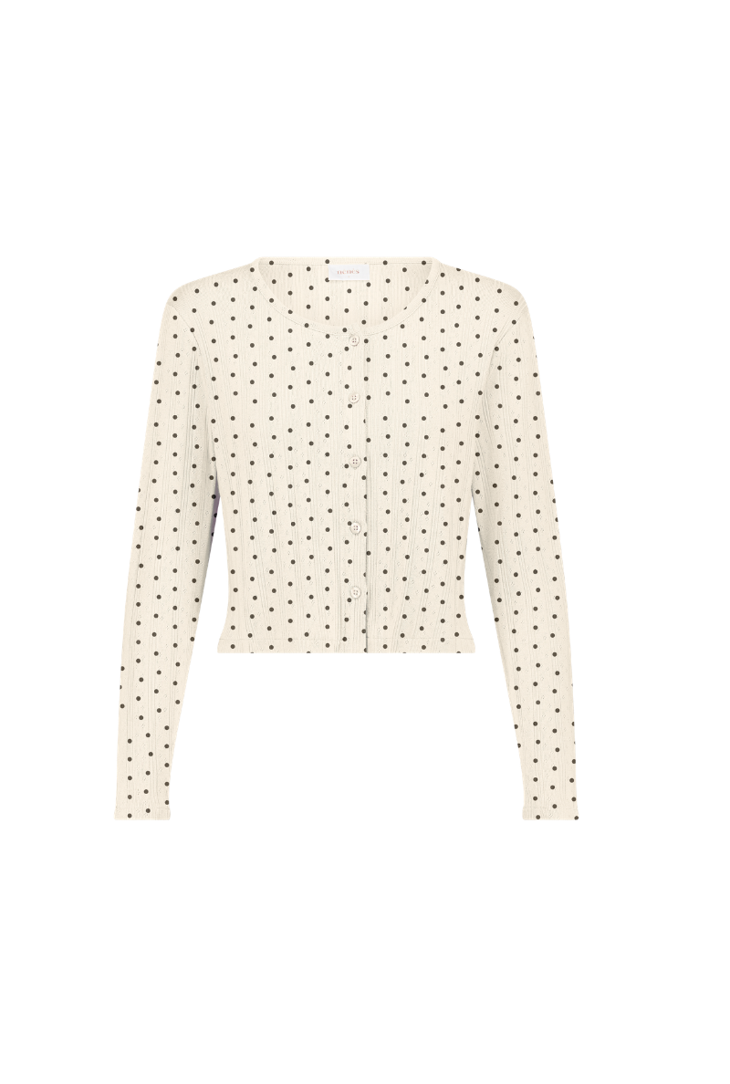 Timeless Cardigan - Polka Dots