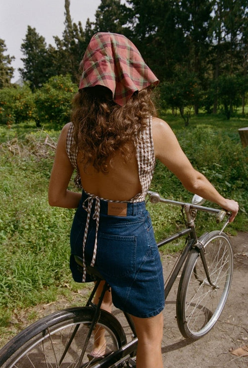 Foulard Susannah - Carreaux