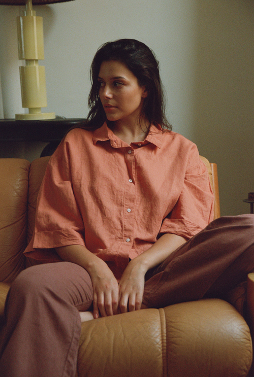Chemise Edith - Terracotta