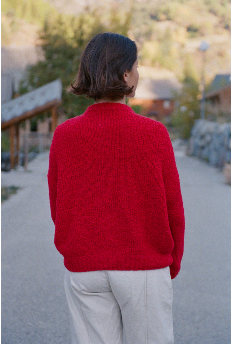 Suzane cardigan - Red