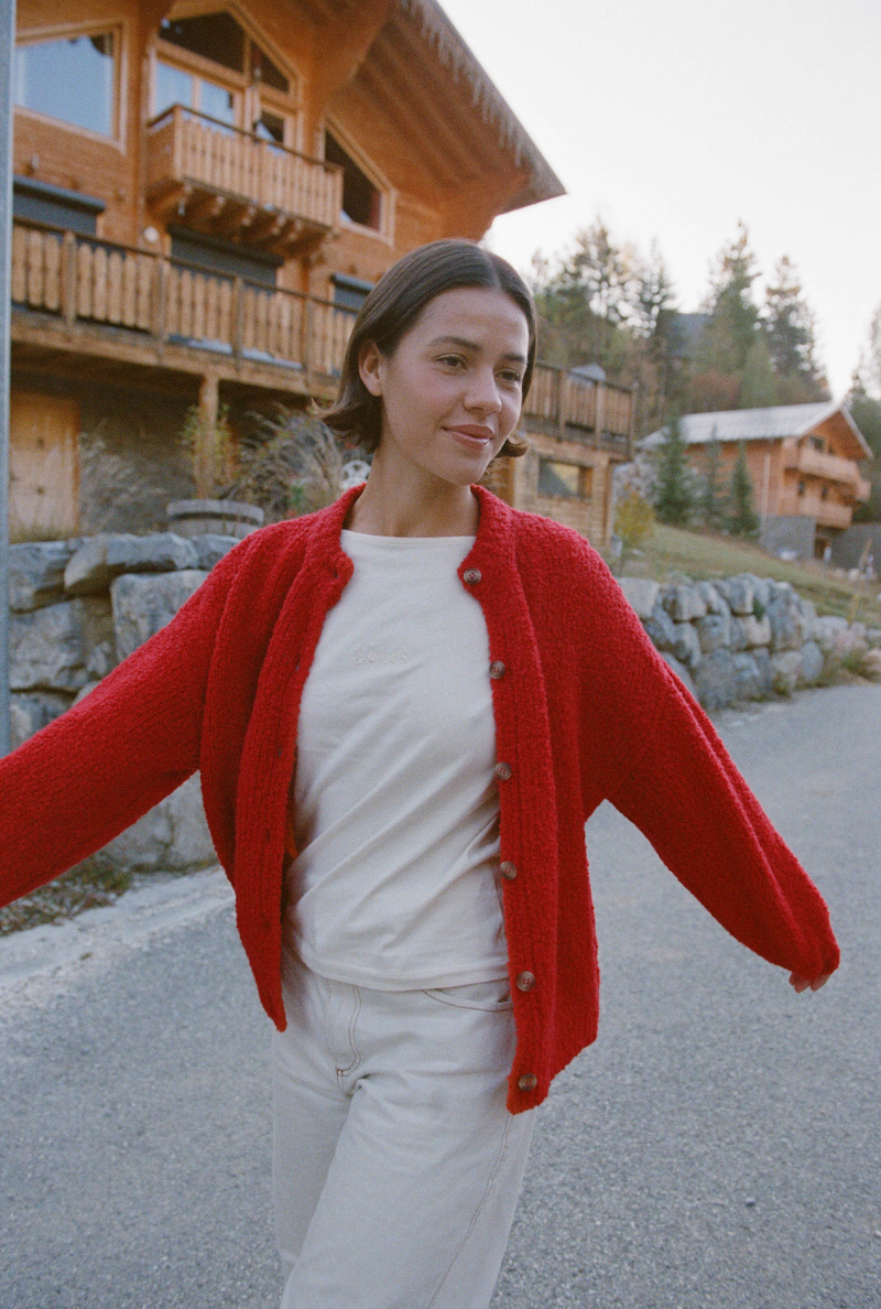 Suzane cardigan - Red