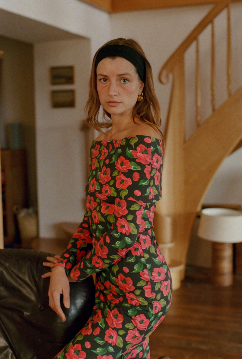 Rachelle Dress - Flower print