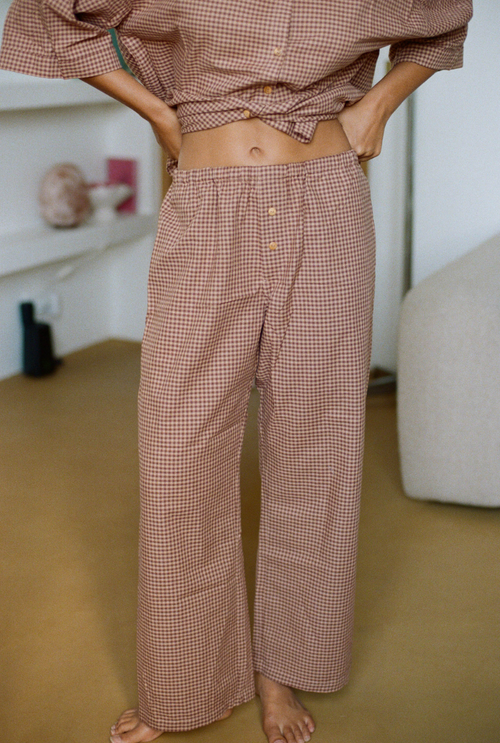 Ensemble pantalon - Edith - Vichy