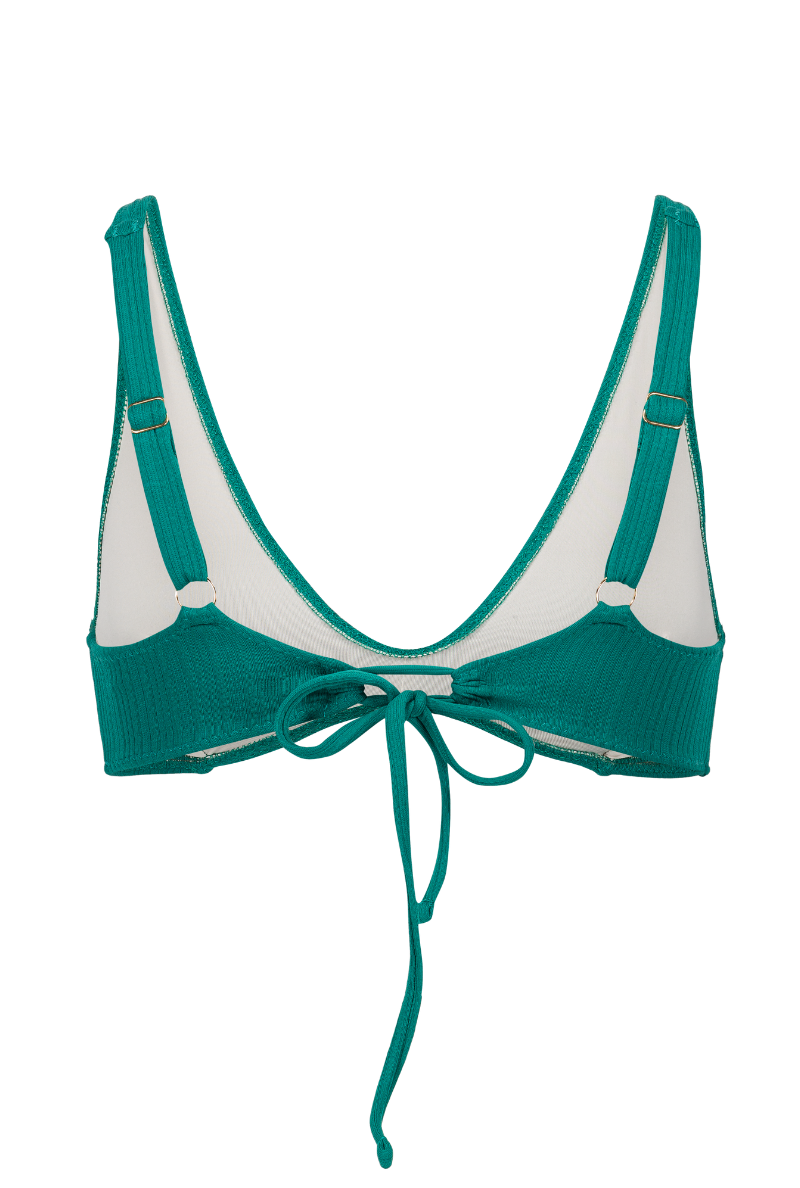 Iroise bikini top - Green