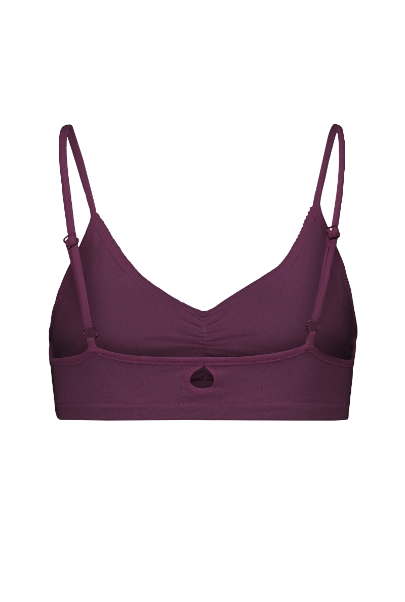 Brassière intemporelle - Prune