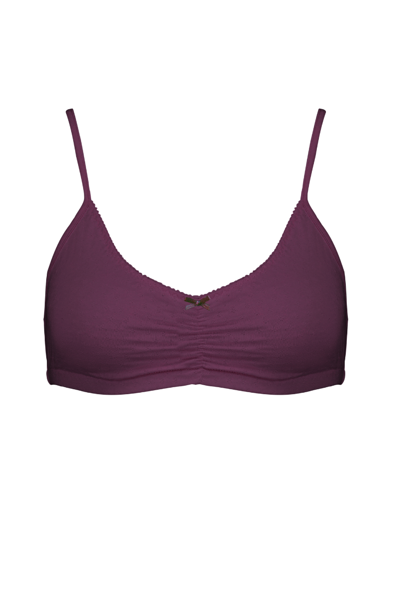 Brassière intemporelle - Prune