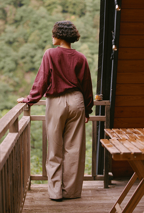 Pantalon Heidi - Taupe