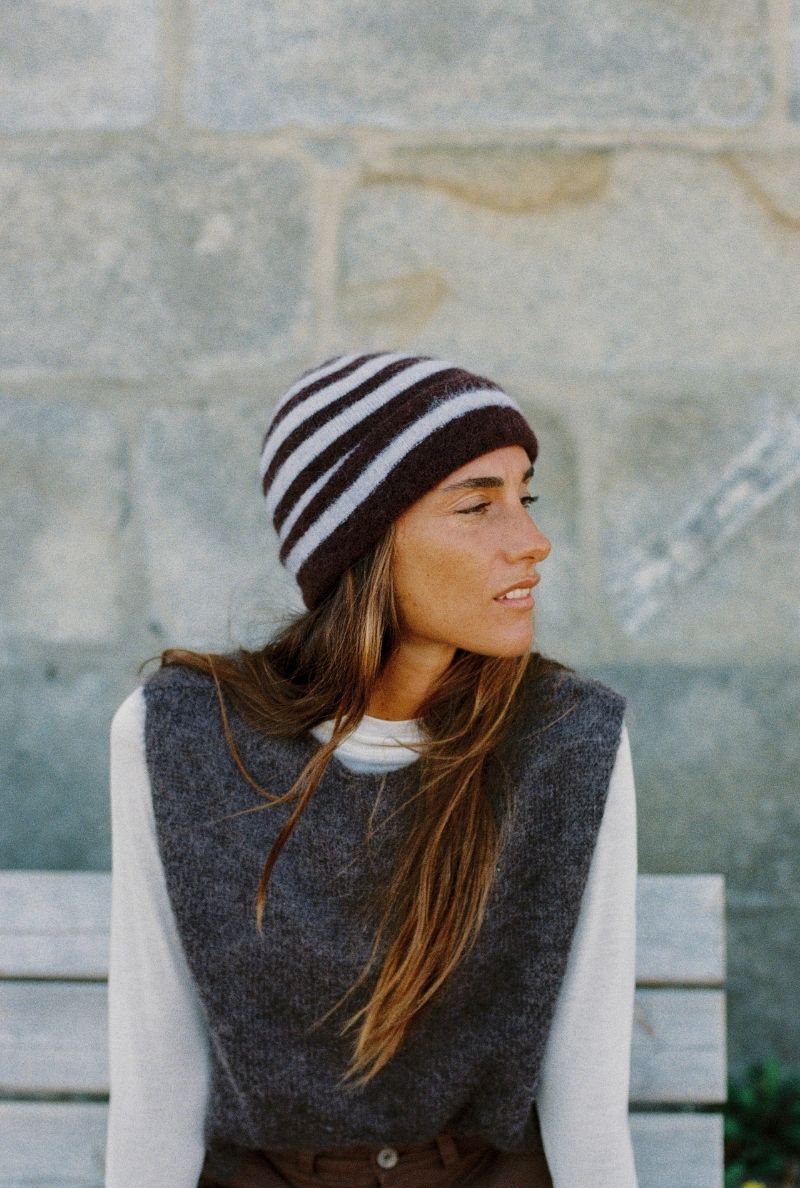 Natalia Beanie – Stripes
