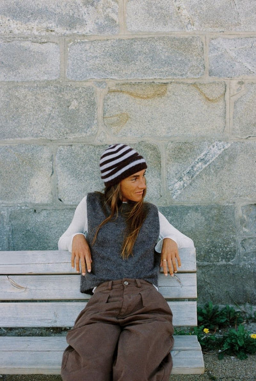 Natalia Beanie – Stripes