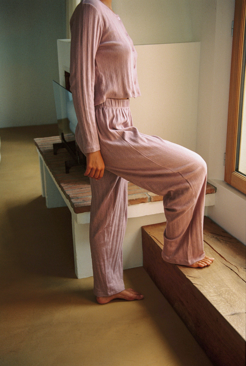 Pantalon Maud - Mauve