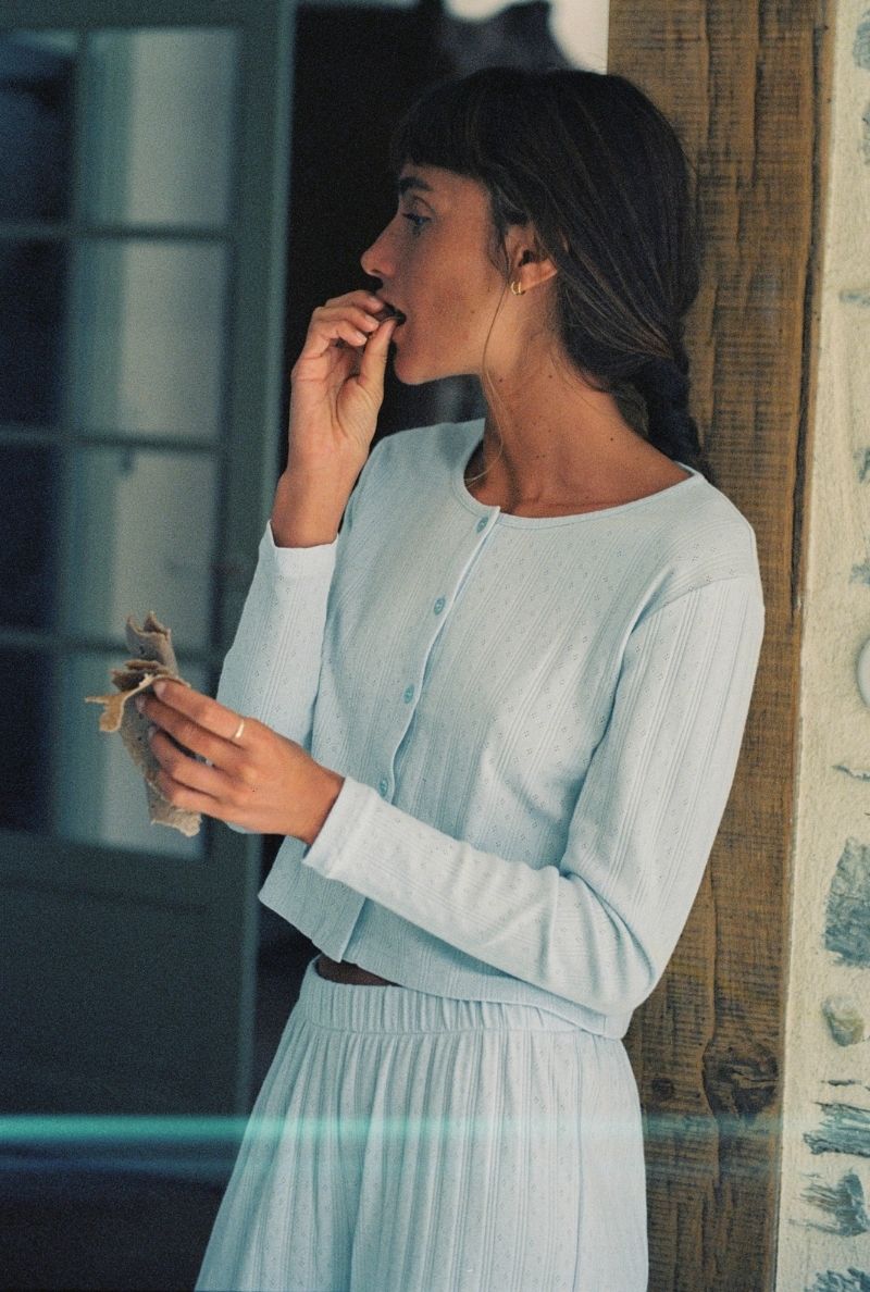 Maud Cardigan - Sky Blue
