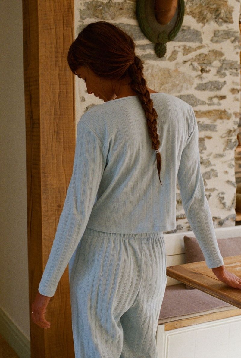 Maud Cardigan - Sky Blue