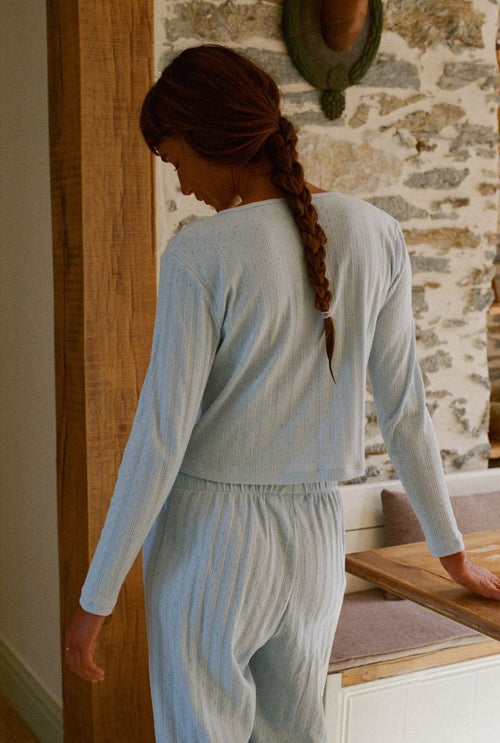 Maud Cardigan - Sky Blue